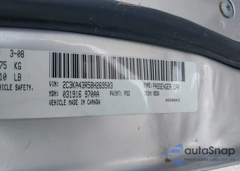 2008 Chrysler 300 Lx from USA, damaged, VIN 2C3KA43R58H269503